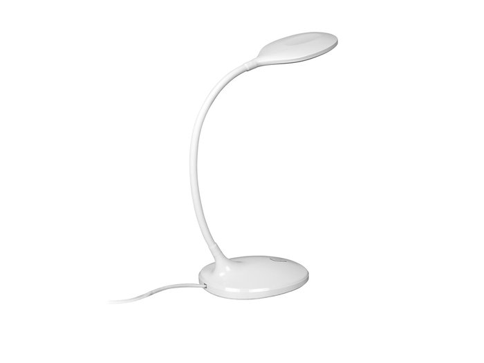 Настольная лампа Scoop LED белая - лучшие Рабочие лампы в INMYROOM Настольная лампа Scoop LED белая - лучшие Рабочие лампы в INMYROOM