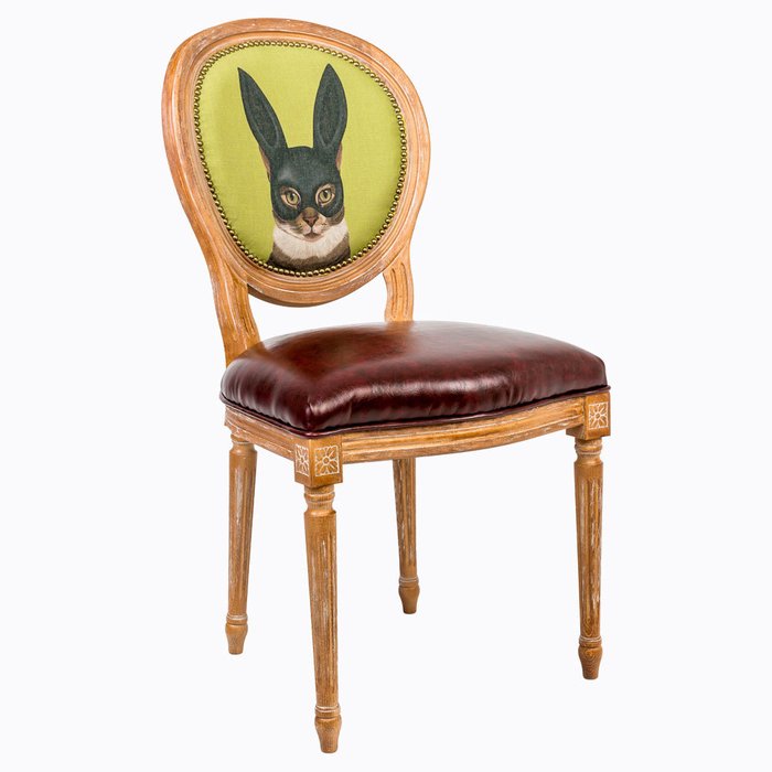 Стул Леди Карнавал с сиденьем и спинкой из экокожи - купить Обеденные стулья по цене 29000.0
