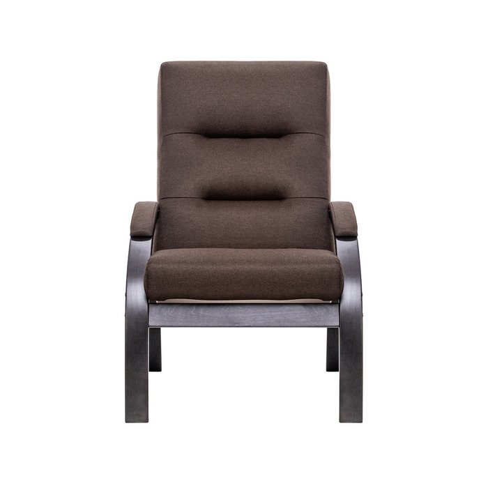 Кресло Лион темно-коричневого цвета - купить Интерьерные кресла по цене 17100.0