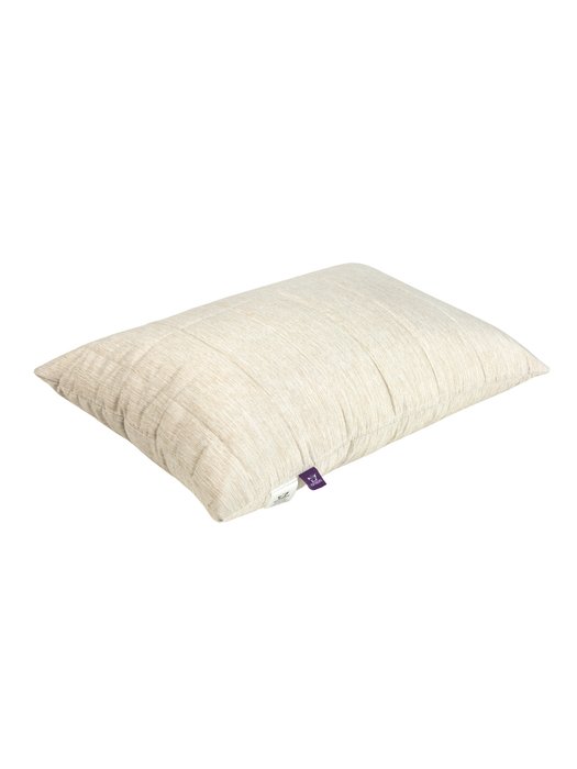 Подушка со съемным чехлом Melange 50х68 кремового цвета