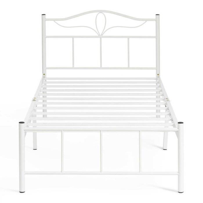 Кровать Lucy 90х200 белого цвета - лучшие Кровати для спальни в INMYROOM