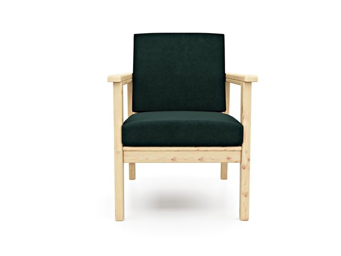 Кресло Лориан зеленого цвета - купить Интерьерные кресла по цене 18990.0