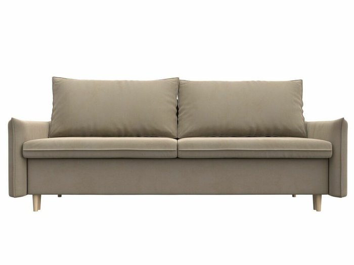 Прямой диван-кровать Хьюстон бежевого цвета - купить Прямые диваны по цене 54999.0
