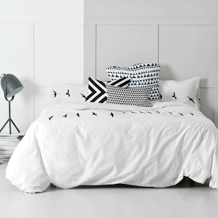 Пододеяльник Blanc Trip 220x220 белого цвета - лучшие Пододеяльники в INMYROOM