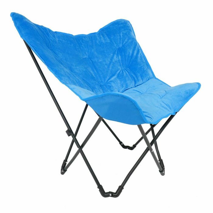 Кресло складное Maggy голубого цвета