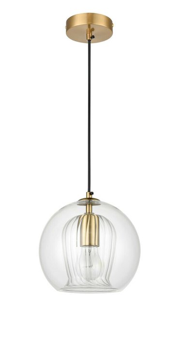 Подвесной светильник Bello со стеклянным плафоном  - купить Подвесные светильники по цене 5749.0