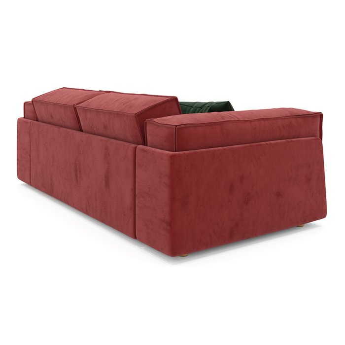 Диван-кровать Vento Classic двухместный красного цвета - лучшие Прямые диваны в INMYROOM