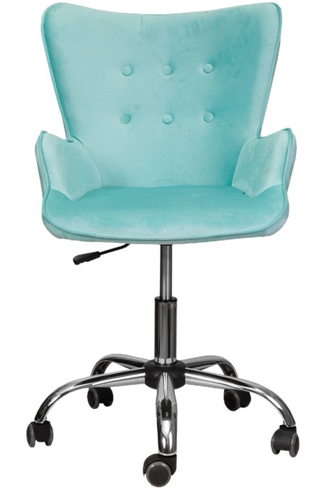 Кресло поворотное Bella мятного цвета - купить Офисные кресла по цене 12850.0