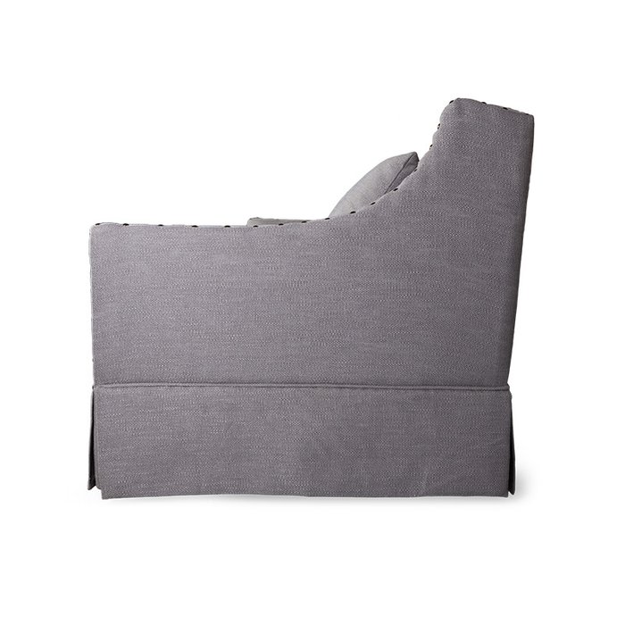 Диван Vitriol двухместный серого цвета - лучшие Прямые диваны в INMYROOM
