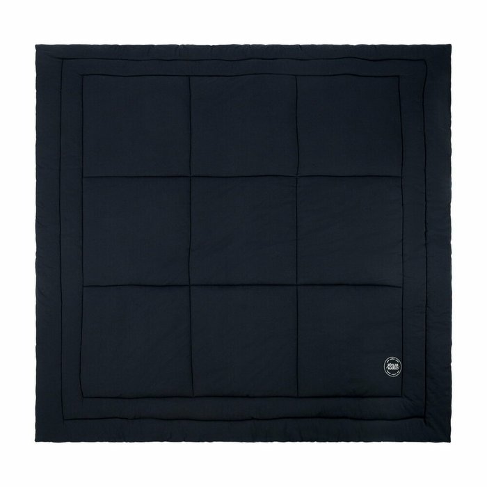 Трикотажное одеяло Роланд 195х215 черного цвета - купить Одеяла по цене 13293.0