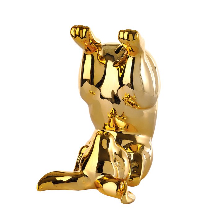 Статуэтка Bunny bum золотого цвета - купить Фигуры и статуэтки по цене 5920.0