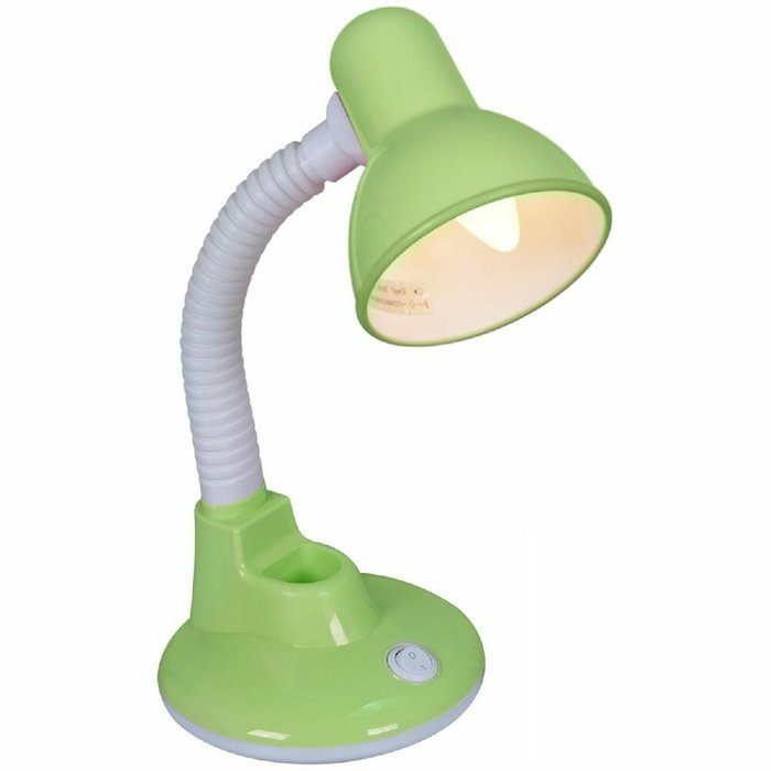 Настольная лампа 02329-0.7-01 GN (пластик, цвет зеленый)