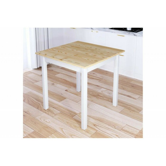 Стол обеденный Классика из массива сосны с лакированной столешницей  - купить Обеденные столы по цене 9480.0