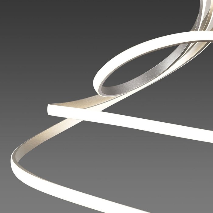 Подвесной светильник Nur 5003 (акрил, цвет серебро) - лучшие Подвесные светильники в INMYROOM