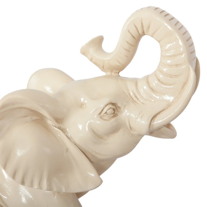 Статуэтка Слоник светло-бежевого цвета  - купить Фигуры и статуэтки по цене 5539.0