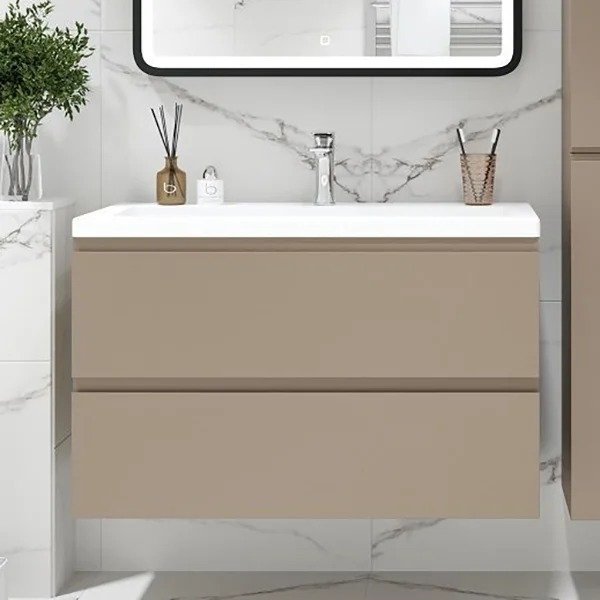 Тумба под раковину Artamp;Max Bianchi 90 подвесная, капучино матовый Тумба под раковину Artamp;Max Bianchi 90 подвесная, капучино матовый