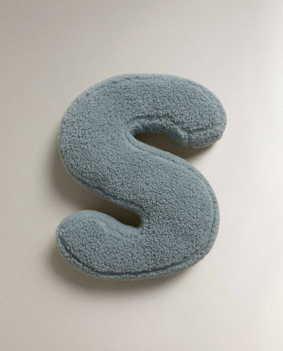 Детская подушка Letter s