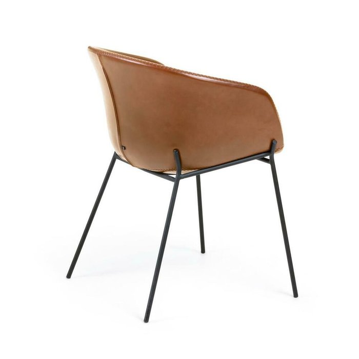 Стул Zadine коричневого цвета - лучшие Обеденные стулья в INMYROOM