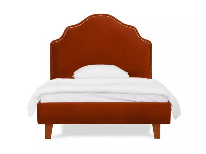 Кровать Princess II L 120х200 терракотового цвета - лучшие Кровати для спальни в INMYROOM