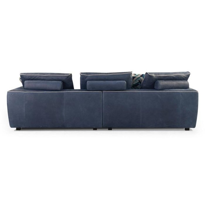 Диван четырехместный Kody синего цвета - лучшие Прямые диваны в INMYROOM