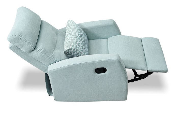 Кресло-реклайнер Vegas бирюзового цвета - купить Интерьерные кресла по цене 49911.0