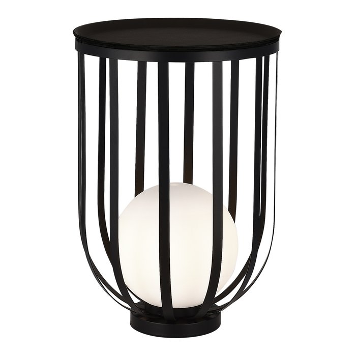 Светильник настольный ST-Luce Черный/Белый E27 1*60W NORDIC