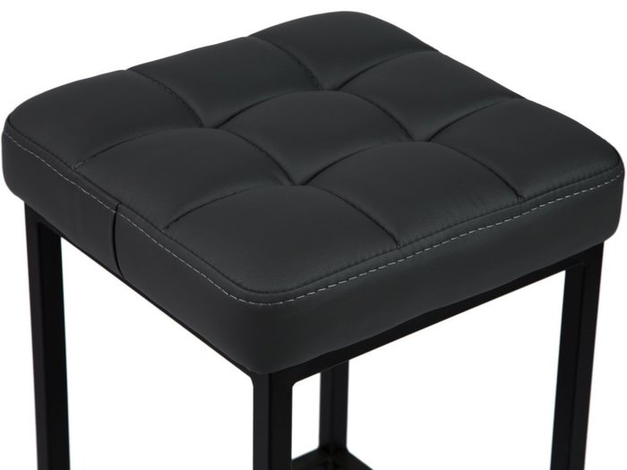 Табурет полубарный Камелот черного цвета - купить Барные стулья по цене 4757.0