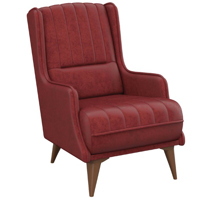 Кресло Болеро красно-коричневого цвета