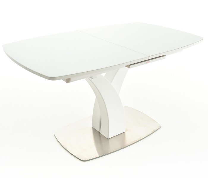 Обеденный стол раскладной Нотр-Дам белого цвета 