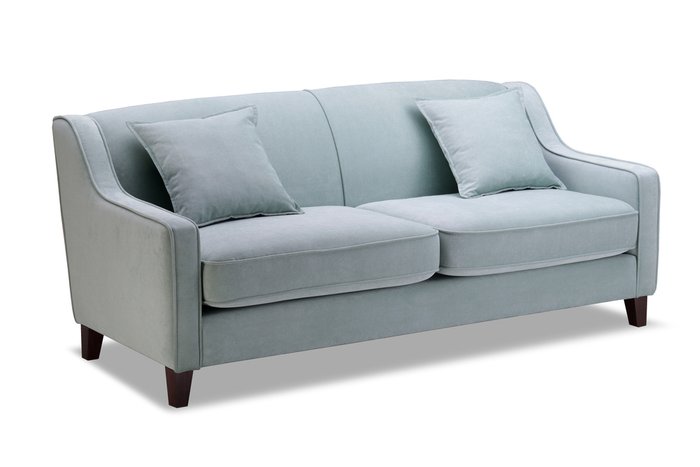 Прямой диван Арман Комфорт светло-зеленого цвета - купить Прямые диваны по цене 58399.0