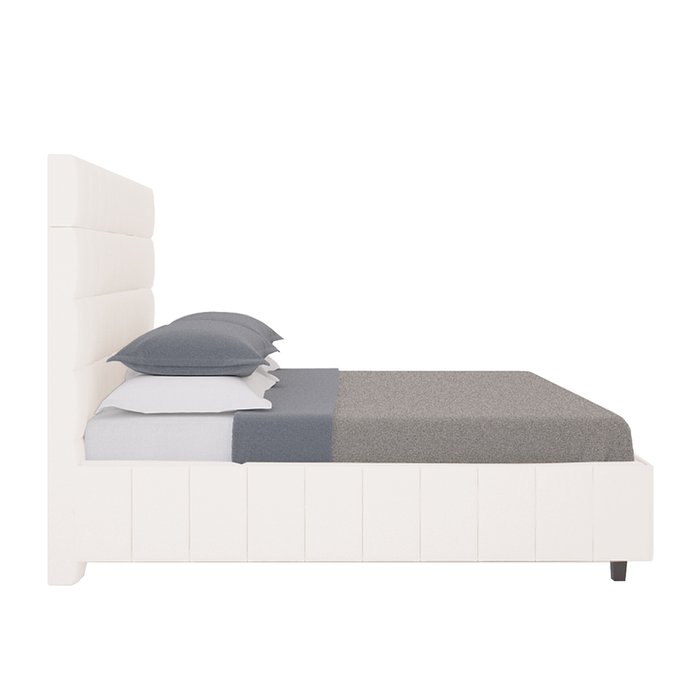 Кровать Shining Modern с мягким изголовьем и прочным деревянным каркасом 140х200  - купить Кровати для спальни по цене 102000.0
