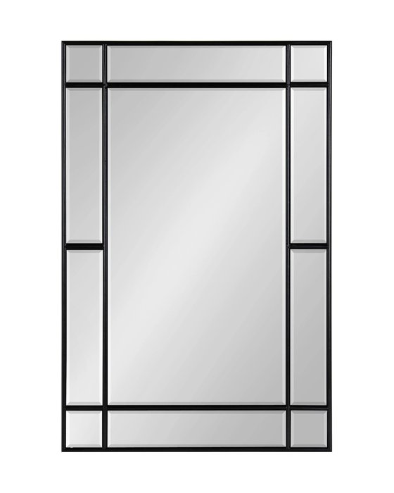 Зеркало настенное Триест 60х85 черного цвета - купить Настенные зеркала по цене 26481.0