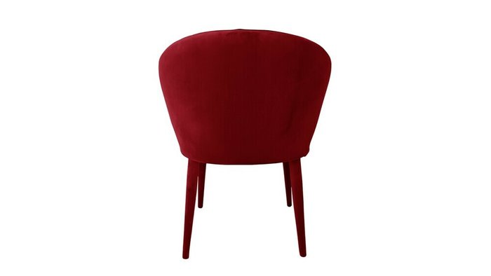 Кресло Лейте красного цвета - лучшие Обеденные стулья в INMYROOM