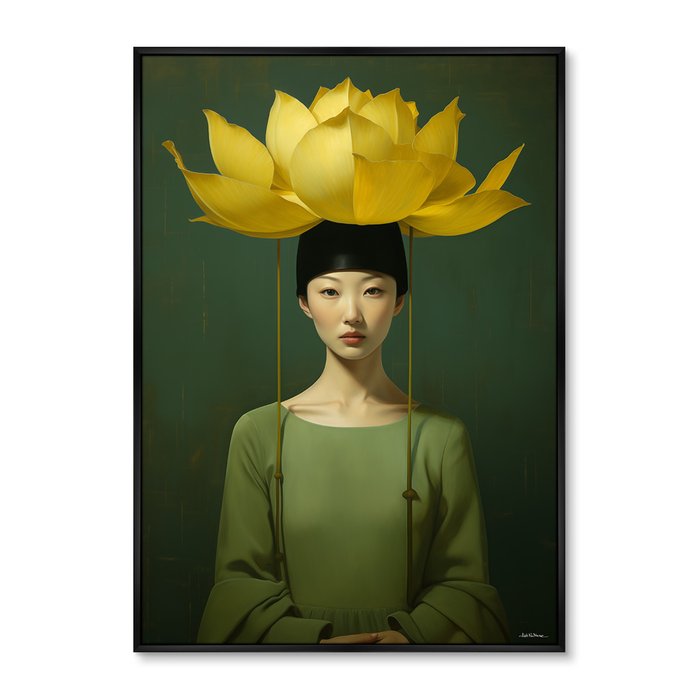 Репродукция картины Vibe collection, Blooming soul, 2024г.