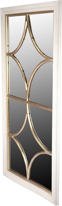 Зеркало настенное серого цвета с золотом - купить Настенные зеркала по цене 23706.0