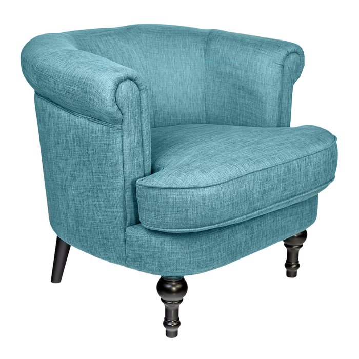 Кресло Charlotte Bronte Голубого цвета - лучшие Интерьерные кресла в INMYROOM