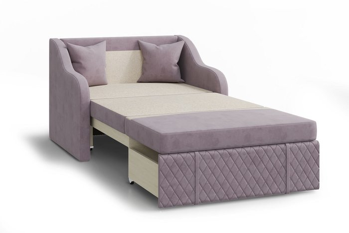 Диван-кровать Том розового цвета - лучшие Прямые диваны в INMYROOM