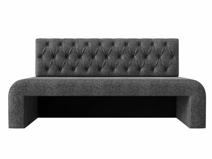 Прямой диван Кармен Люкс серого цвета - купить Прямые диваны по цене 26999.0