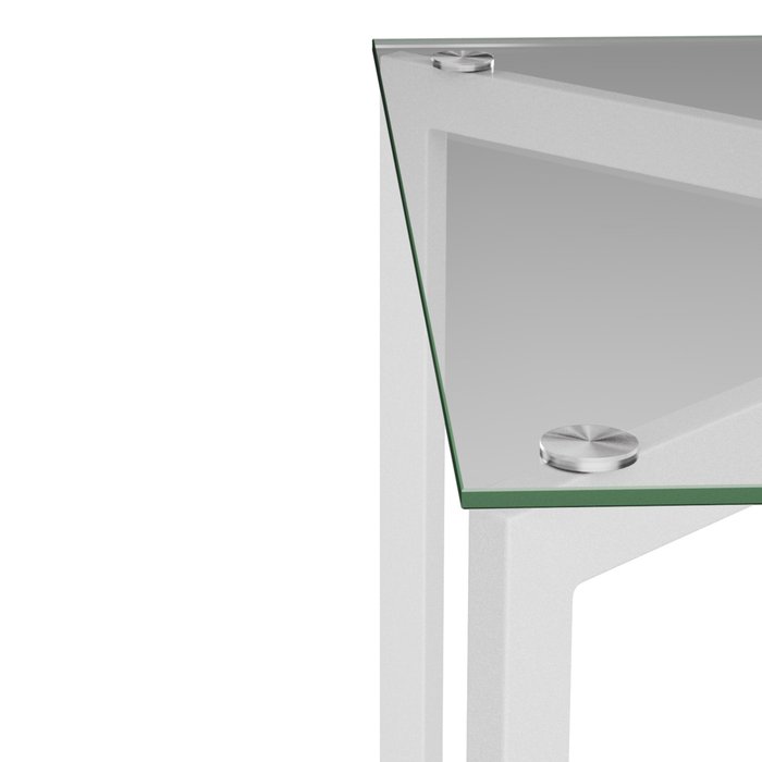 Обеденный стол Beyso с металлическим подстольем белого цвета - купить Обеденные столы по цене 38900.0