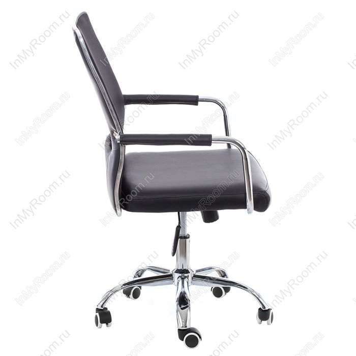 Компьютерное кресло Optima черного цвета - лучшие Офисные кресла в INMYROOM