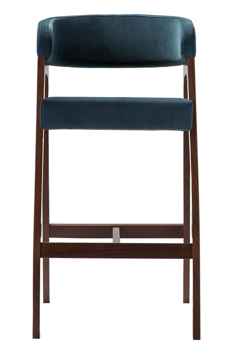 Кресло барное Baxter сине-коричневого цвета - купить Барные стулья по цене 18490.0
