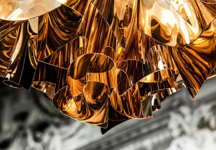 Подвесной светильник VELI LARGE COPPER - купить Потолочные светильники по цене 33800 Подвесной светильник VELI LARGE COPPER - купить Потолочные светильники по цене 33800