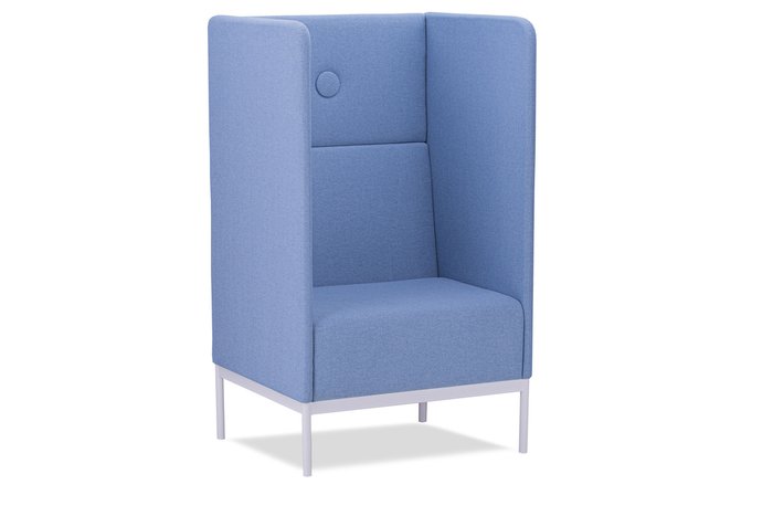 Кресло Привато голубого цвета
