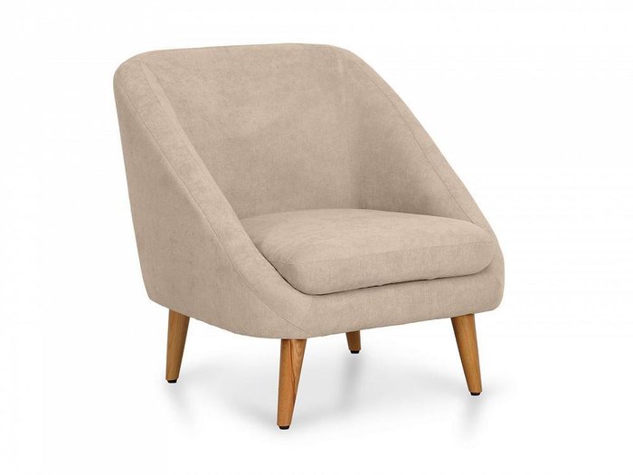 Кресло Corsica бежевого цвета - купить Интерьерные кресла по цене 33390.0