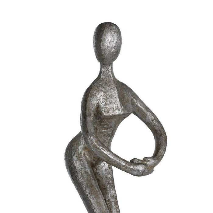 Статуэтка Siocon серебристого цвета - лучшие Фигуры и статуэтки в INMYROOM