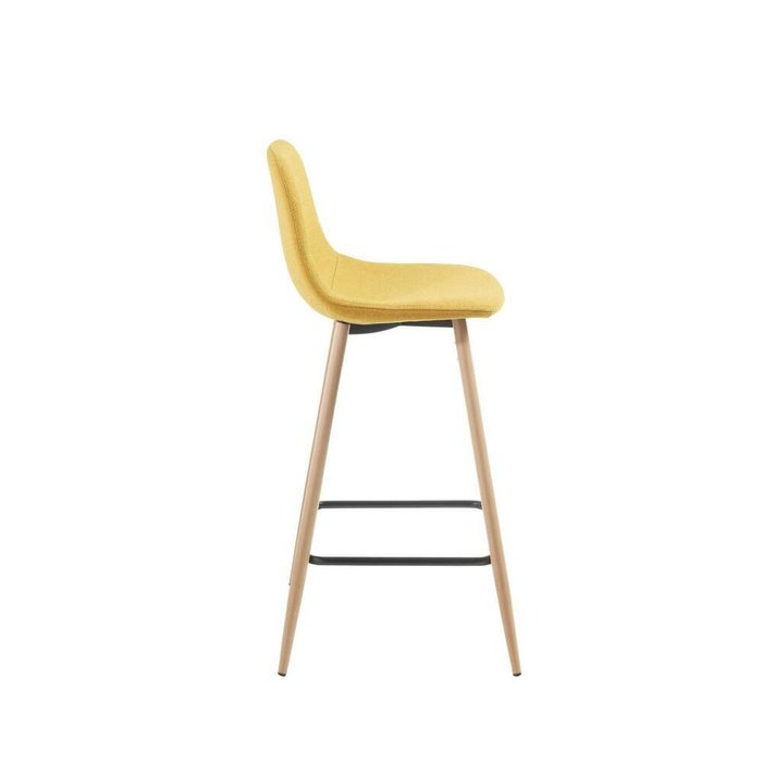 Полубарный стул Nilson желтого цвета - лучшие Барные стулья в INMYROOM