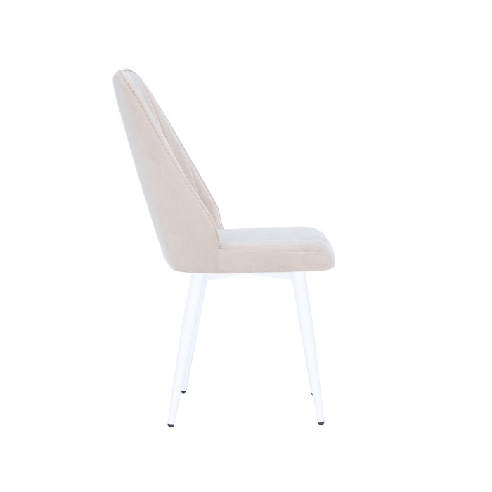 Стул Дрим бело-бежевого цвета - лучшие Обеденные стулья в INMYROOM