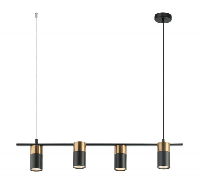 Подвесной светильник Topper 2825-4P (металл, цвет черный)
