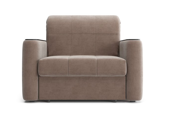 Кресло-кровать Ницца коричневого цвета - лучшие Интерьерные кресла в INMYROOM