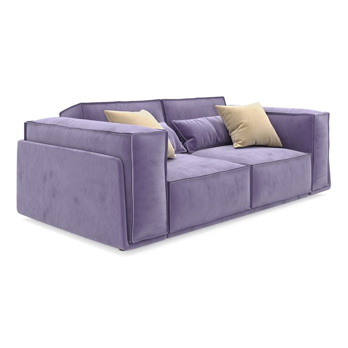 Диван-кровать Vento Classic двухместный фиолетового цвета - купить Прямые диваны по цене 110600.0